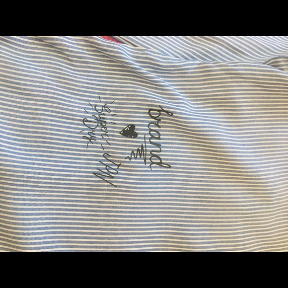 NWT Quirky blue and white strip shirt - Picture 6 of 15